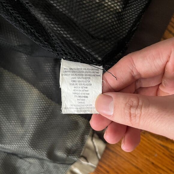 Rocky L/G Realtree Camo Hunting Outdoor Zip Up Hooded Jacket Fleece Brown - Picture 9 of 10